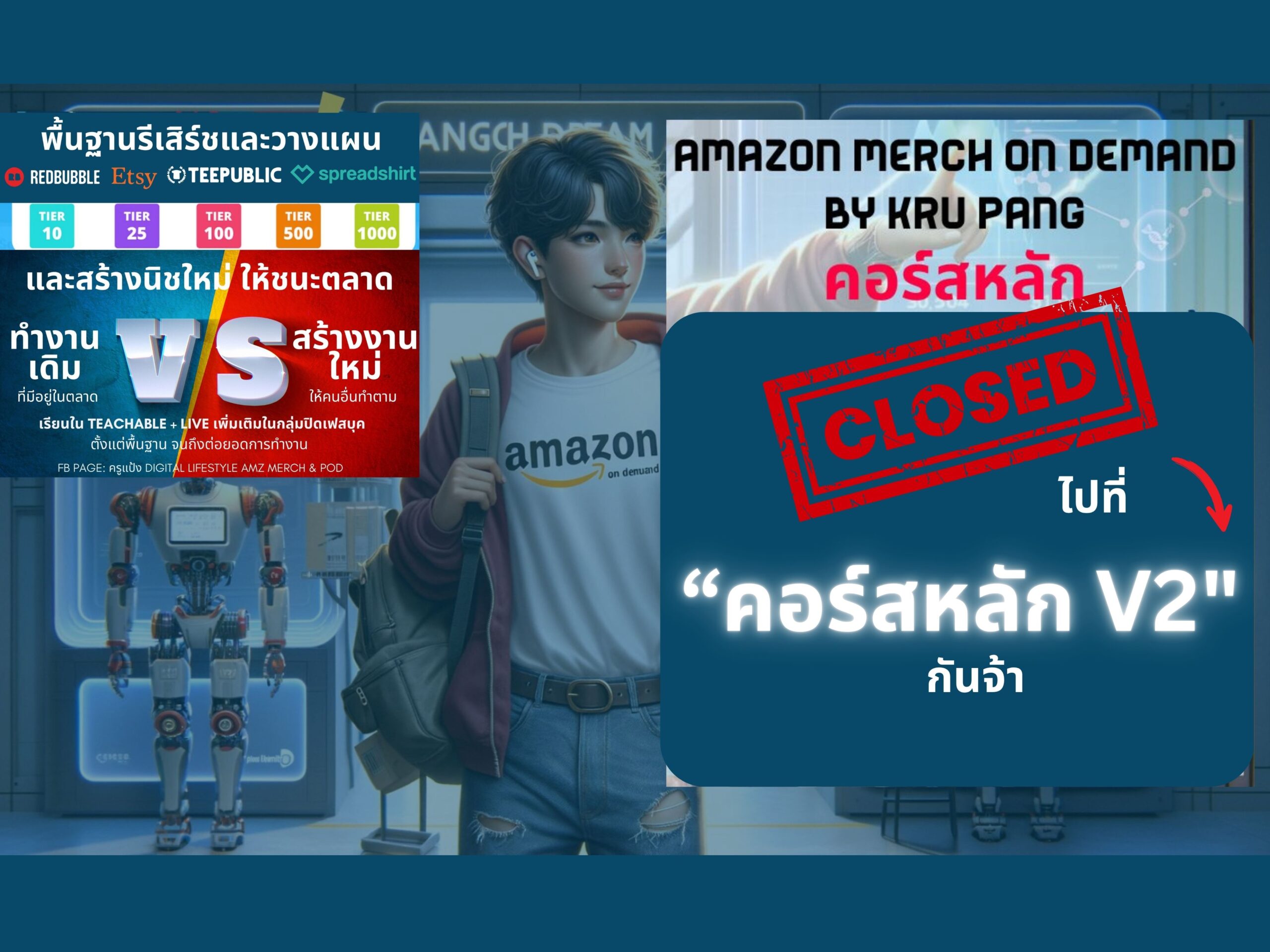 คอร์สหลัก Digital Assets & POD