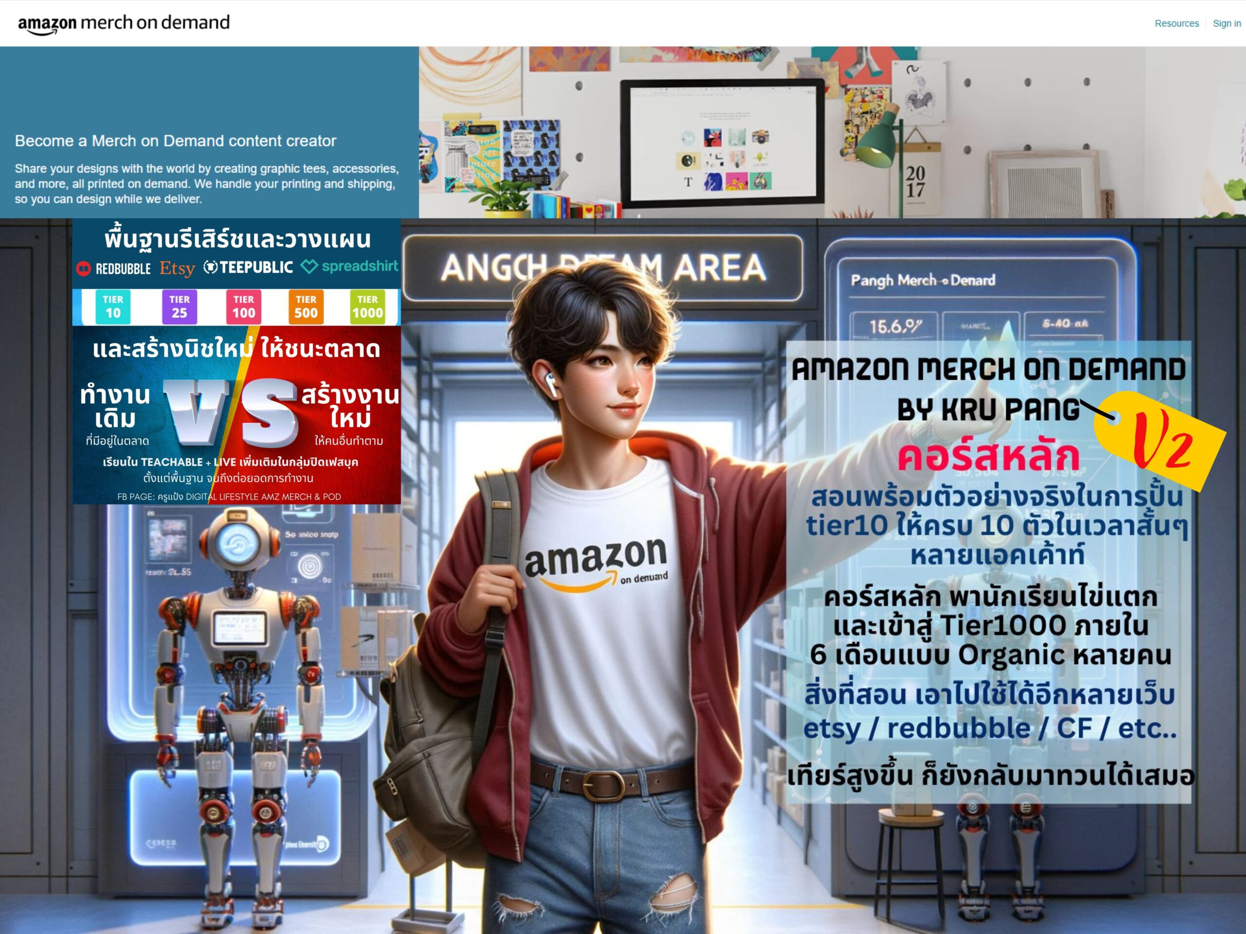 คอร์สหลัก V2 Digital Assets & POD